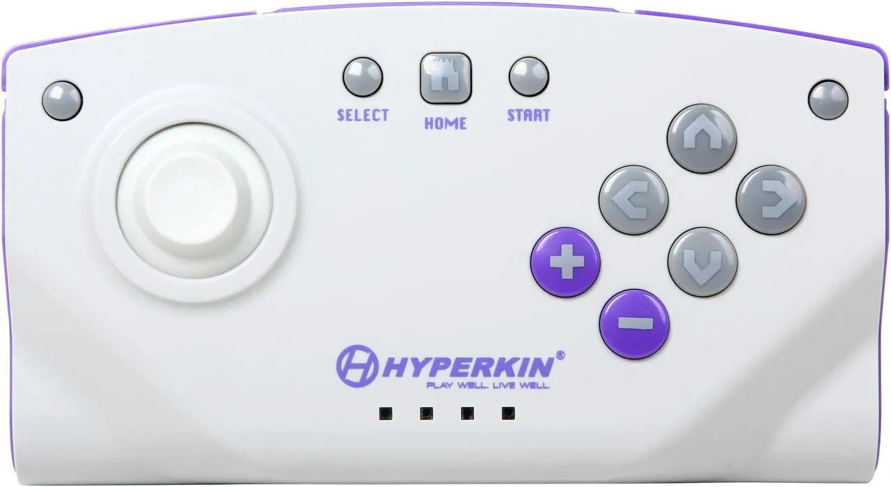 Alt view image 3 of 9 - Hyperkin RetroN 5 Bluetooth Wireless Controller (Gray)