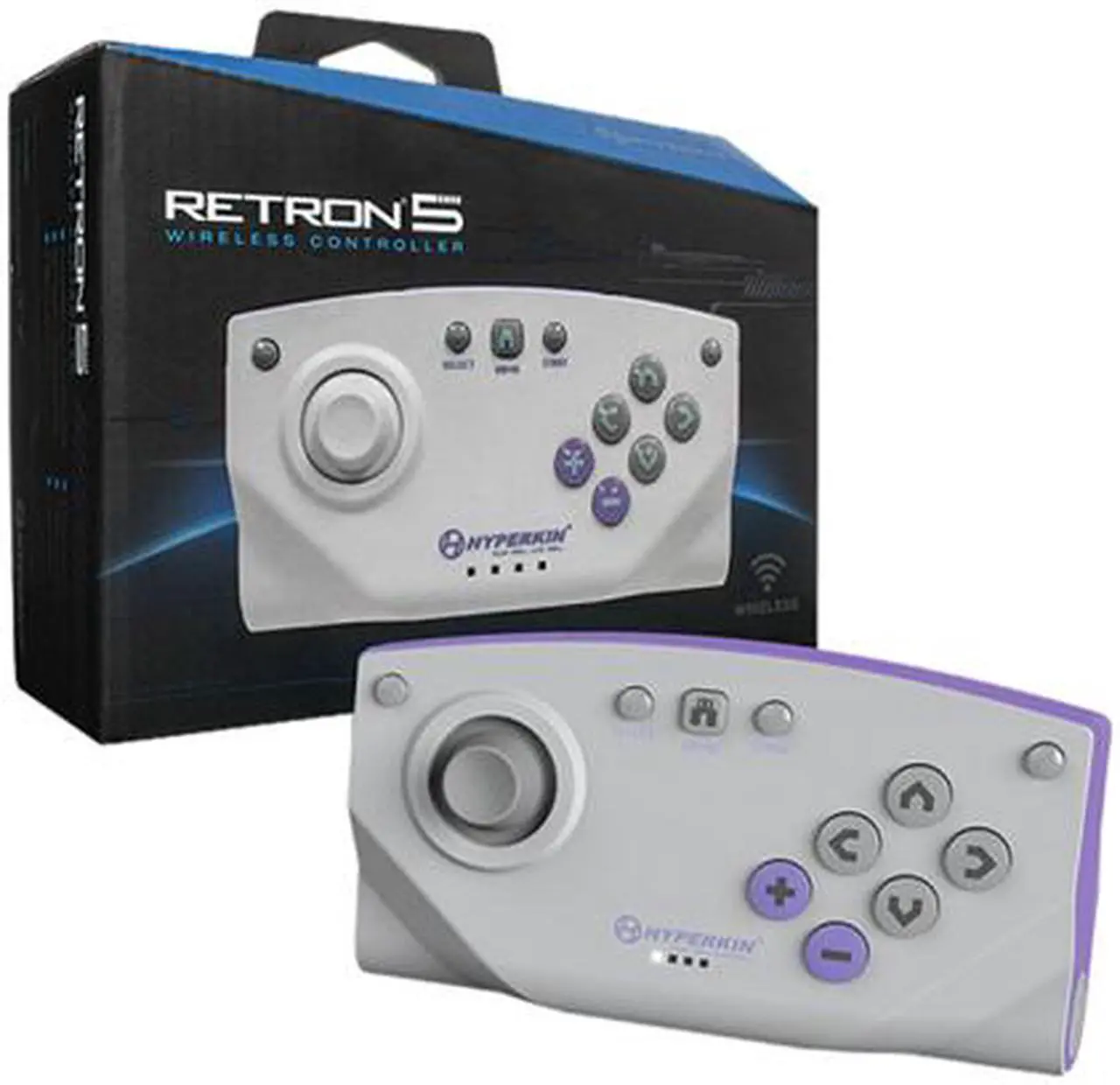 Main image of Hyperkin RetroN 5 Bluetooth Wireless Controller (Gray)