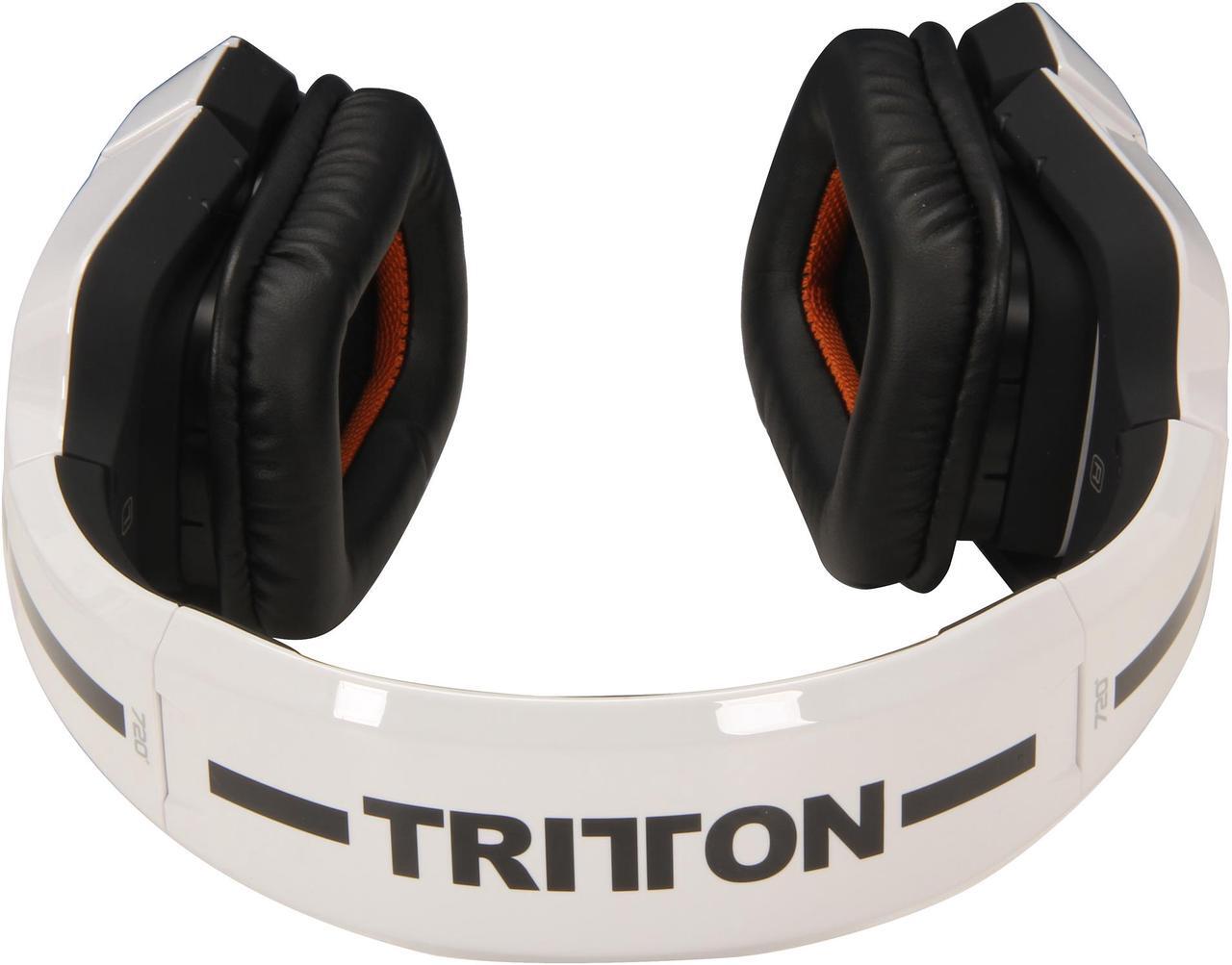 Alt view image 5 of 9 - TRITTON 720+ 7.1 Surround Headset for PS4, PS3, and Xbox 360 - White