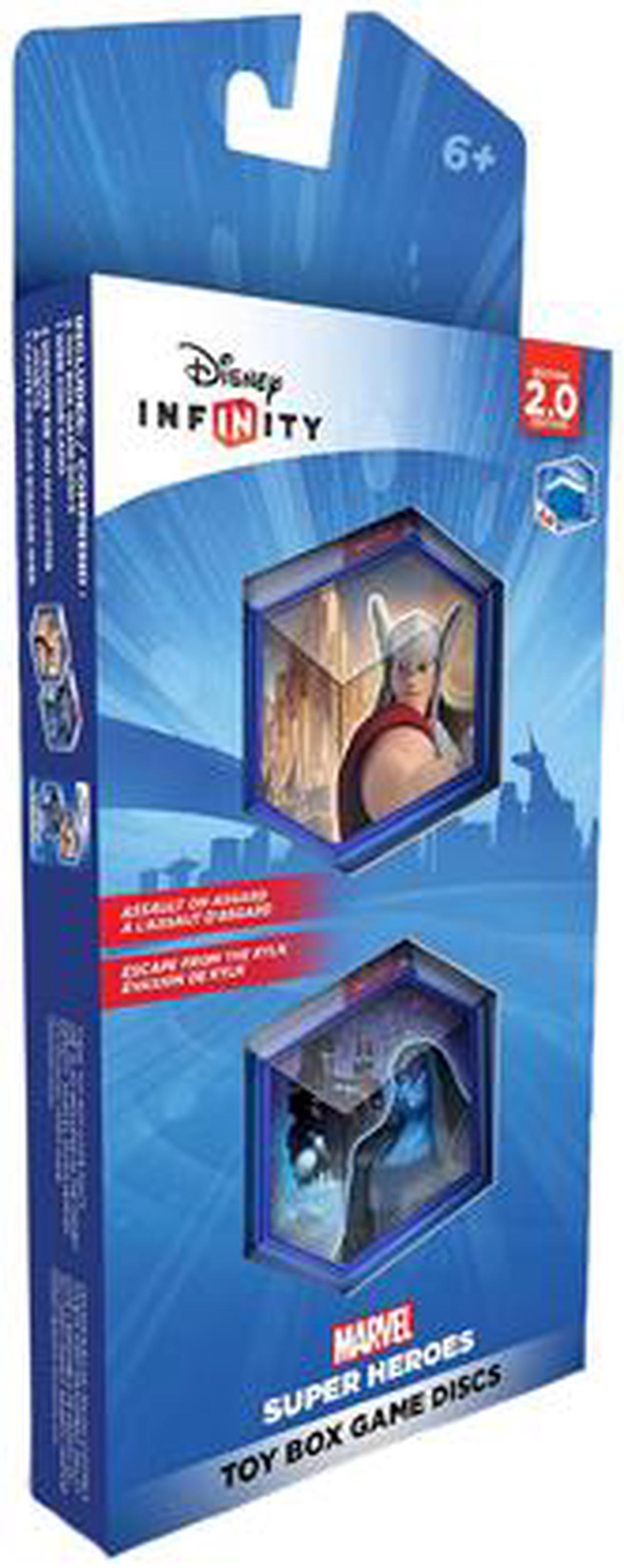 Alt view image 2 of 4 - Disney INFINITY: Marvel Super Heroes (2.0 Edition) Toy Box Game Disc Pack