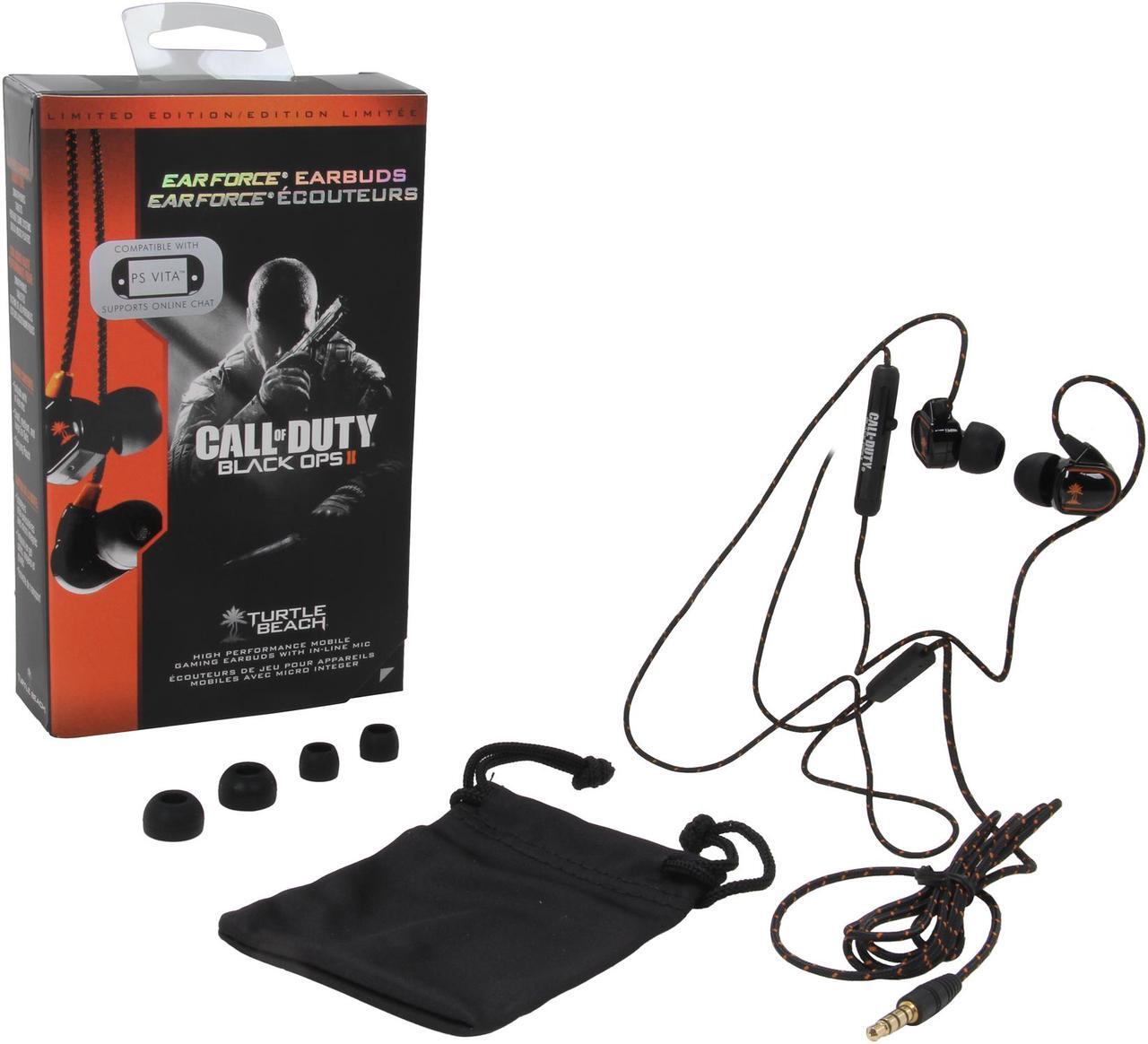 Alt view image 6 of 6 - Turtle Beach TBS-4001-01 Call of Duty: Black Ops II Ear Force Limited Edition Earbuds