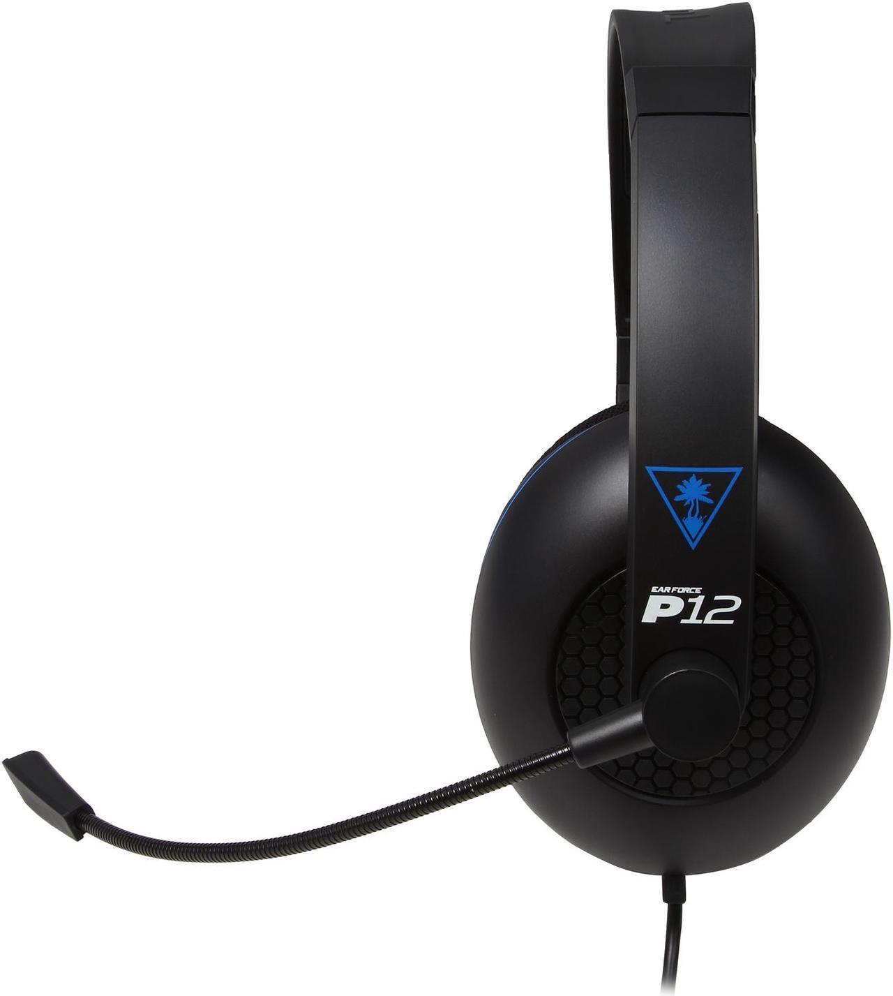 Alt view image 3 of 7 - Turtle Beach Ear Force P12 Amplified Stereo Gaming Headset for PlayStation 4