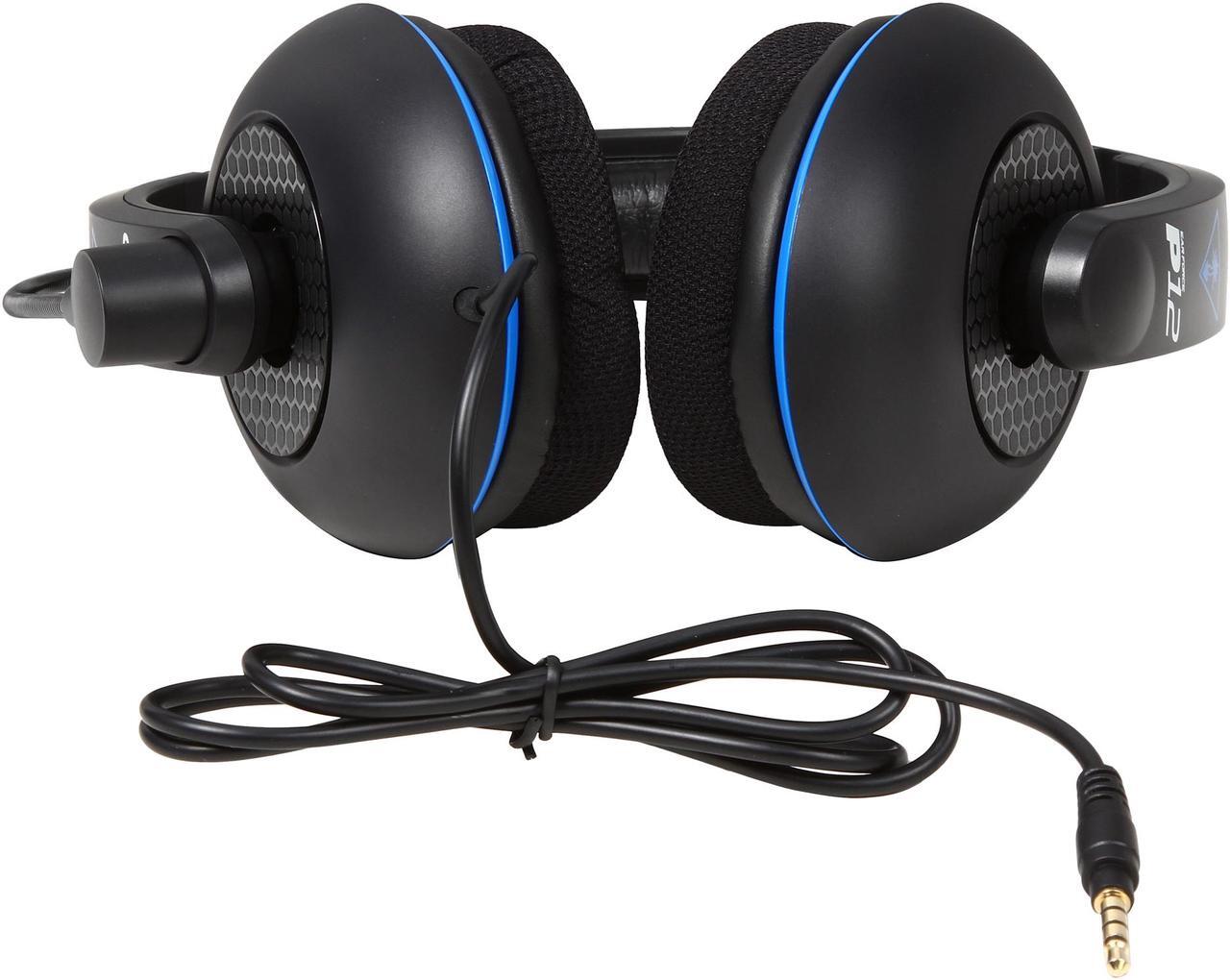 Alt view image 7 of 7 - Turtle Beach Ear Force P12 Amplified Stereo Gaming Headset for PlayStation 4