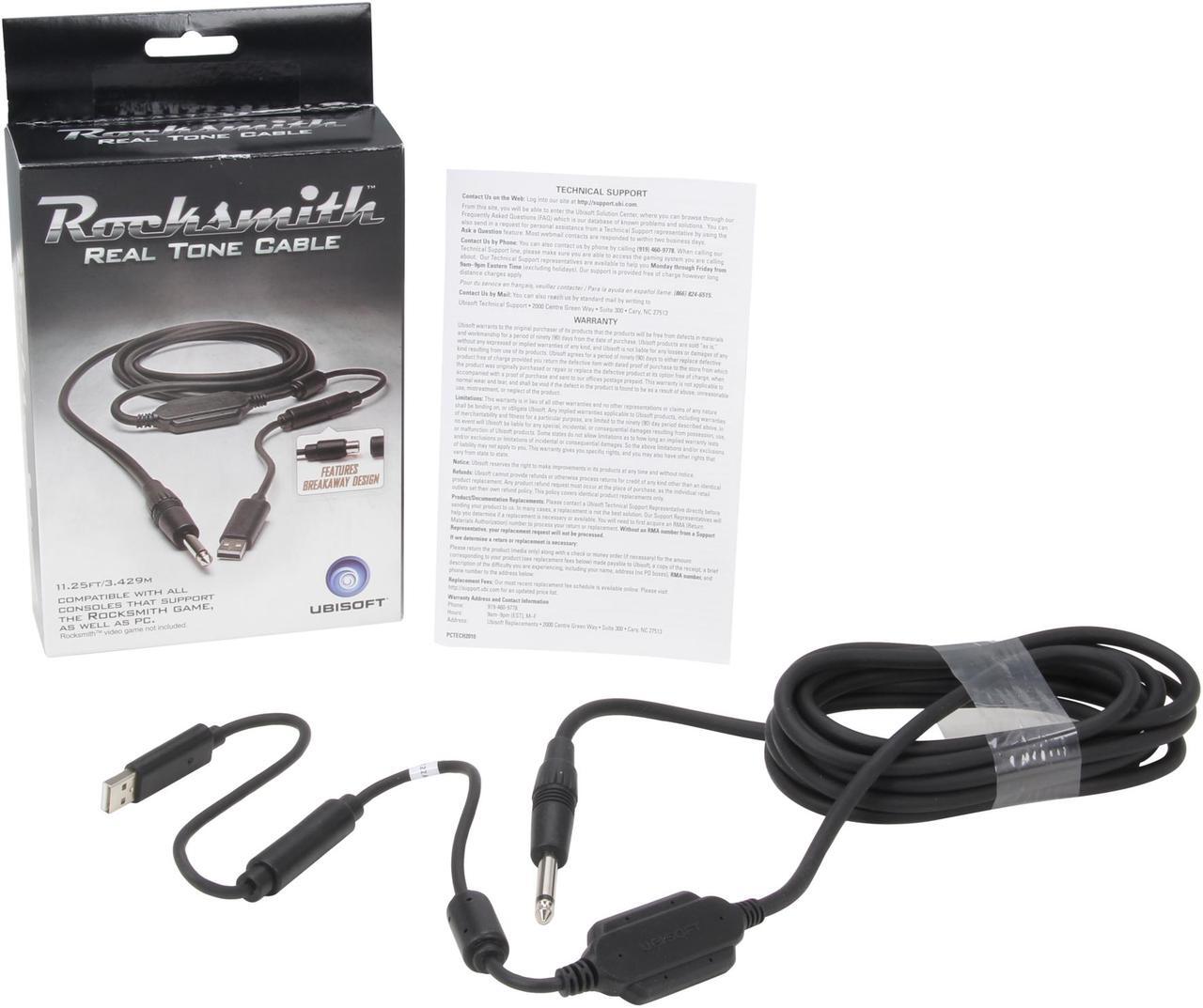 Alt view image 3 of 3 - Ubisoft Rocksmith Real Tone Cable for XBOX 360 & PS3