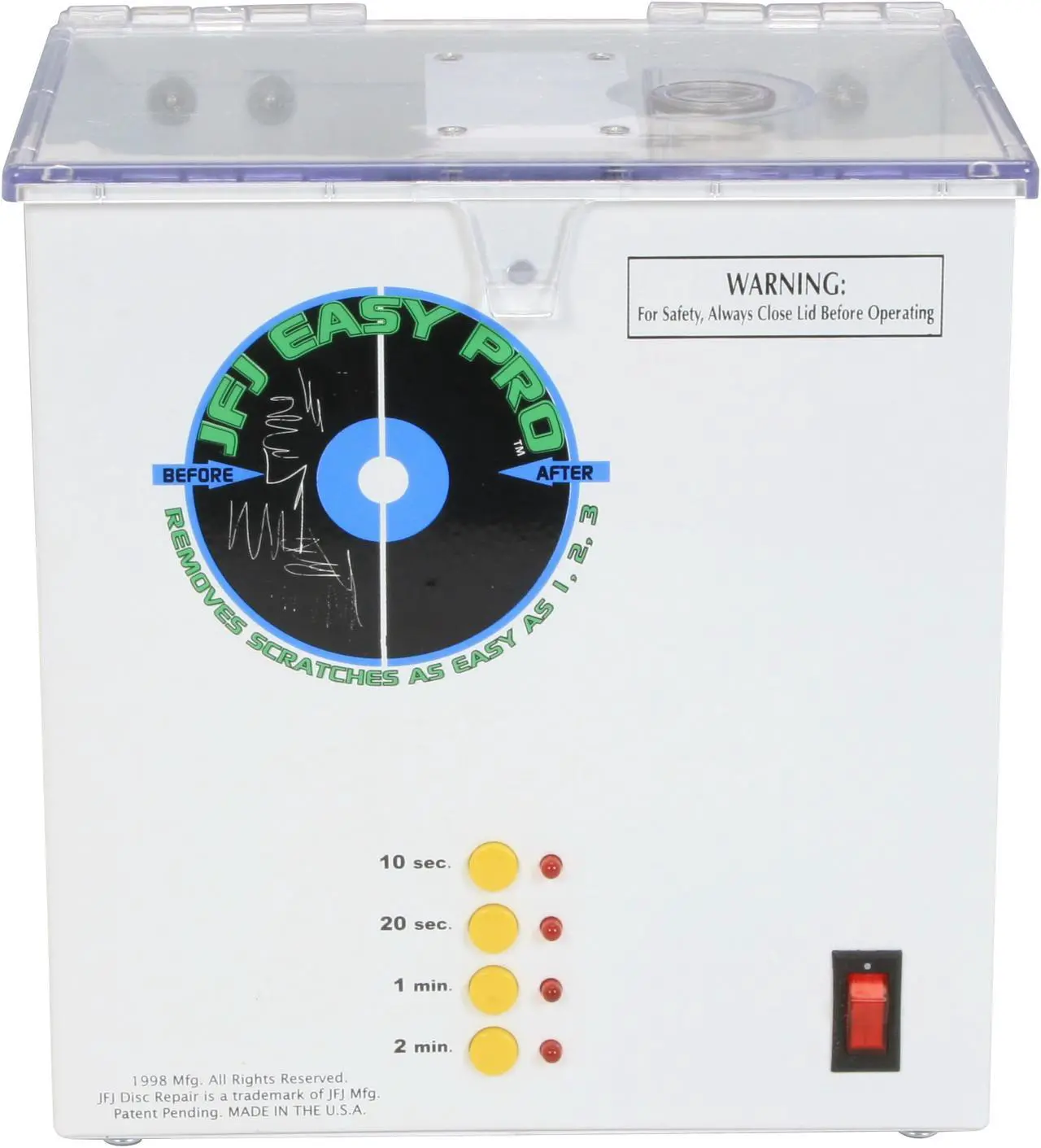Alt view image 2 of 14 - JFJ DISC REPAIR EASY PRO Disc Repair Machine 110V