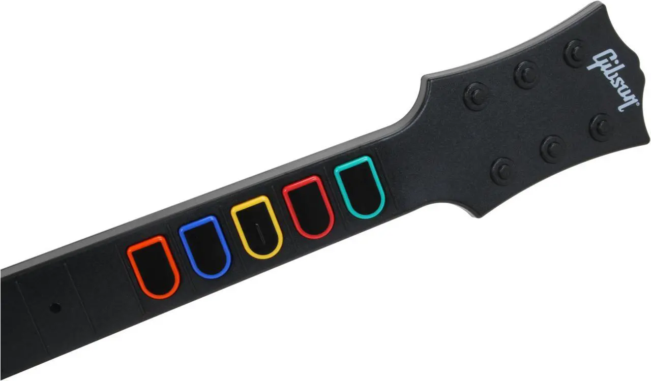 Alt view image 4 of 8 - Les Paul Wireless Guitar Hero 3 Wii Guitar Controller Activision