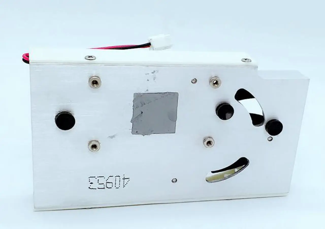 Alt view image 5 of 5 - For GT430 630 GTX650 750 hole pitch 23*41mm half-height graphics card fan, knife card radiator