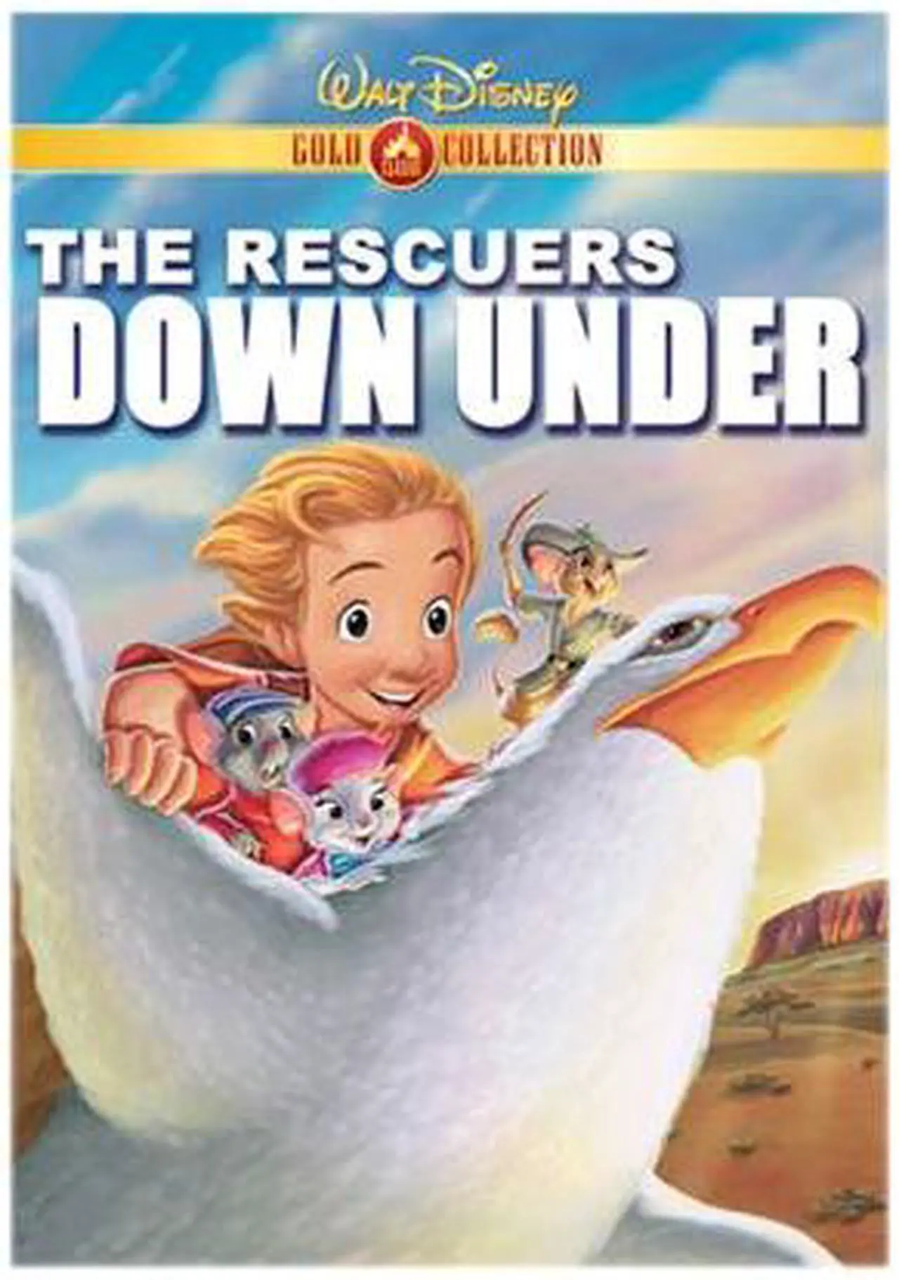 Main image of The Rescuers Down Under (Disney Gold Classic Collection / DVD / 1.66 / DD 5.1 / FR-SP-DUB) Bob Newhart, Eva Gabor, John Candy, Tristan Rogers, Adam Ryen