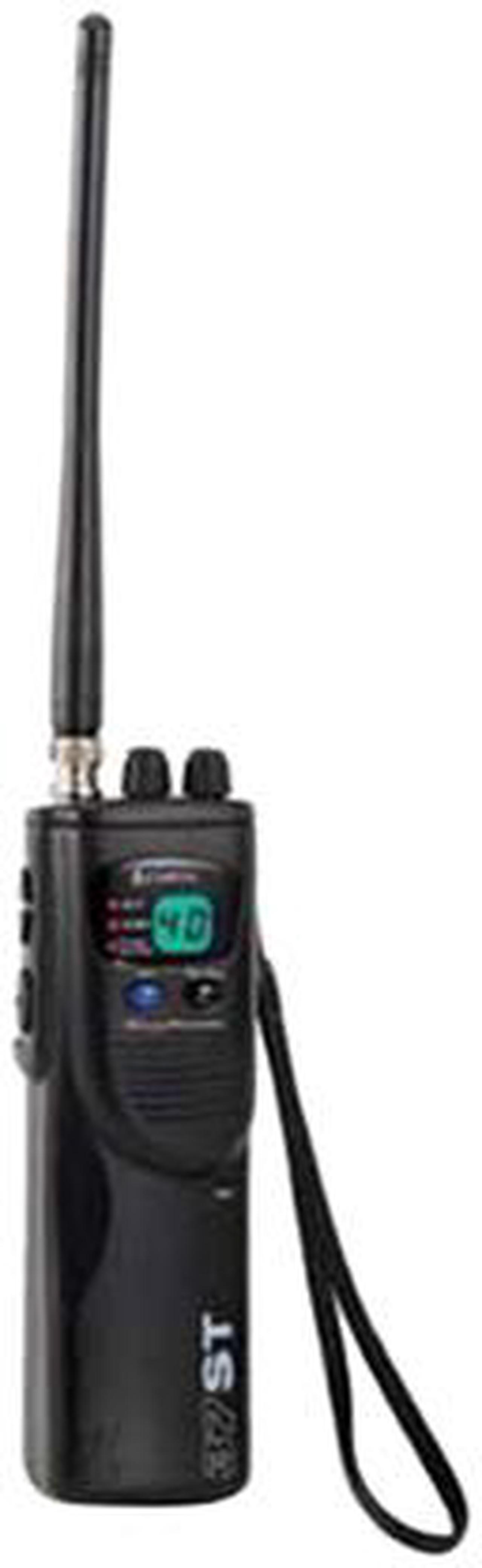 Cobra HH 38 WX ST Hand Held CB Radio with Weather & SoundTracker