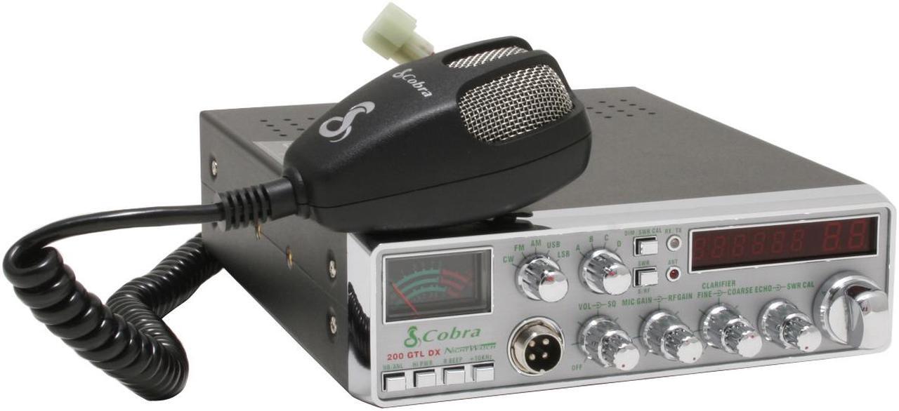 Main image of Cobra 200-GTL DX Full featured AM/FM/SSB/CW 10 Meter Amateur Radio with Nigtwatch illumination