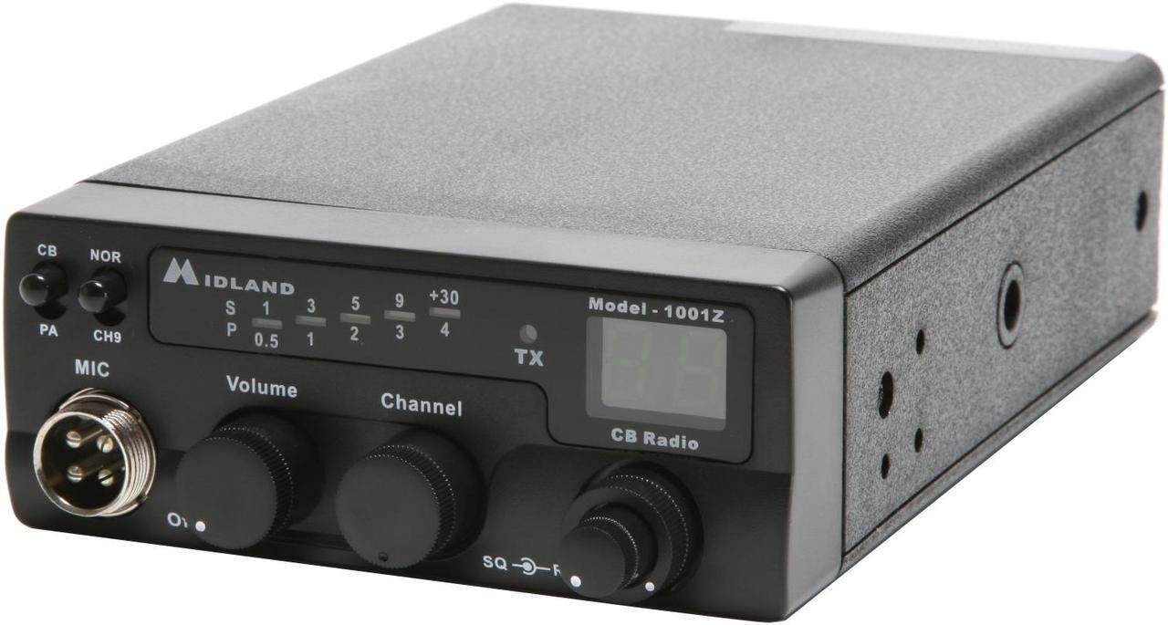 Alt view image 3 of 11 - MIDLAND 1001Z 40 Channel CB Radio With 4-Watt Output Power and Instant Channel 9