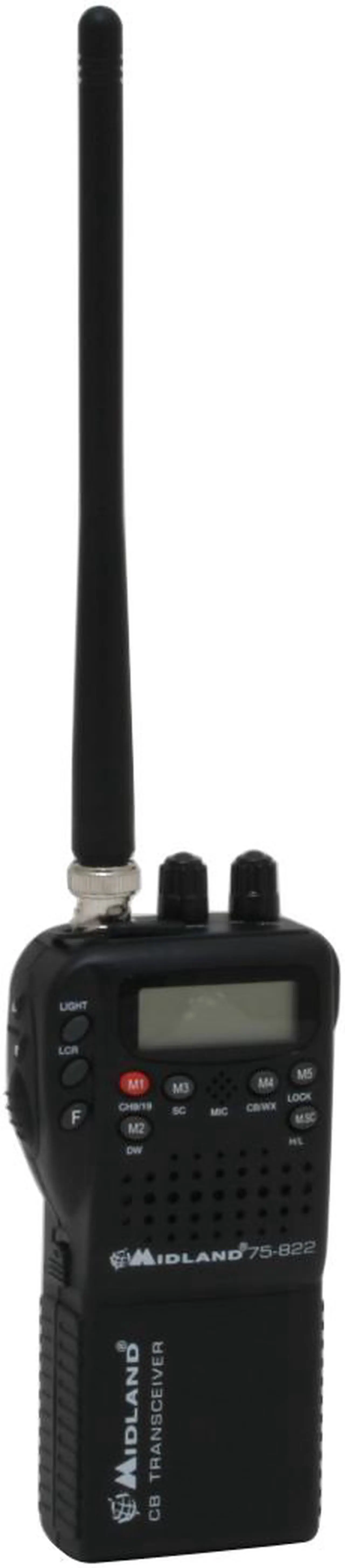 Alt view image 5 of 7 - Midland Portable/Mobile Handheld CB/Weather Radio 75-822