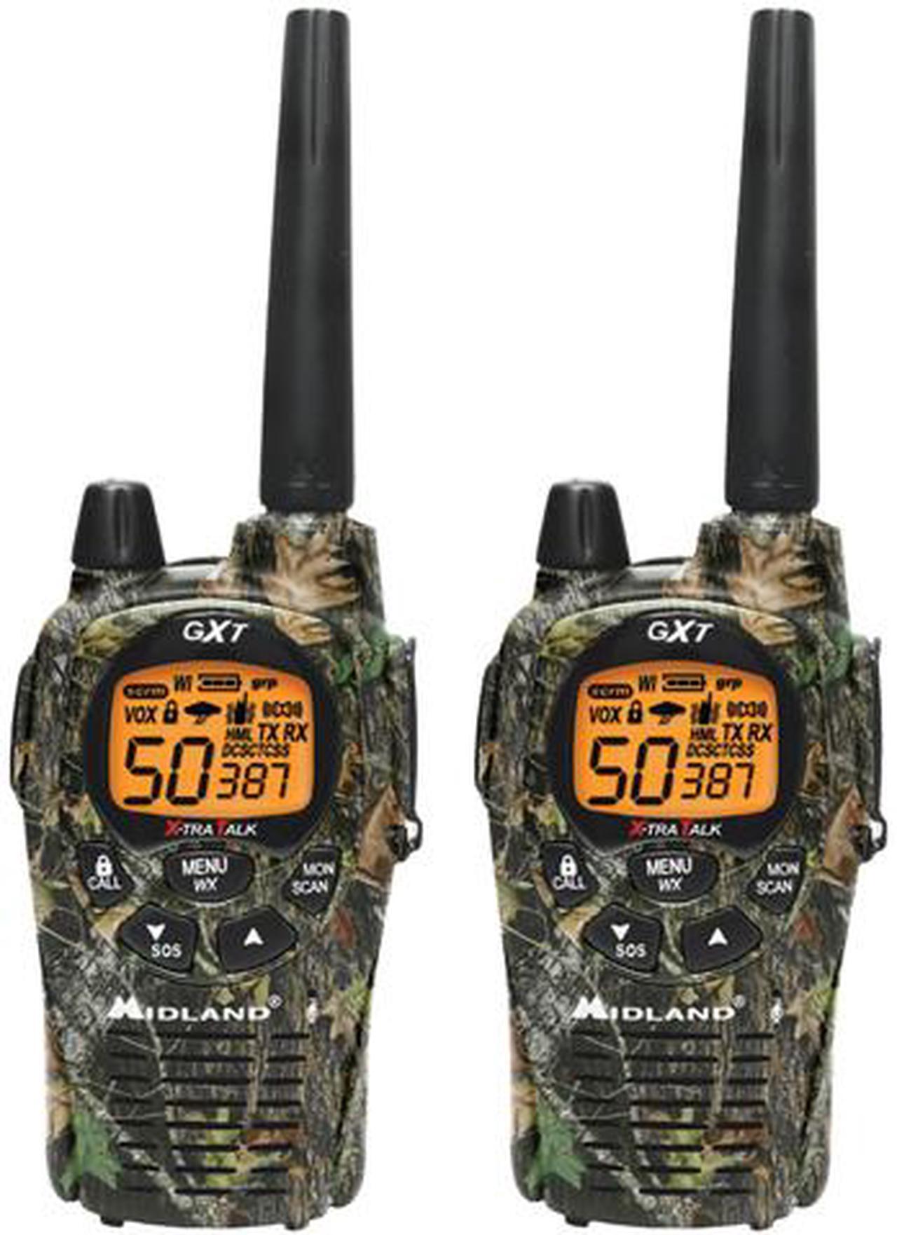 Main image of MIDLAND GXT1050VP4 50-Channel 36-Mile Waterproof 2-Way GMRS Radio (Pair)