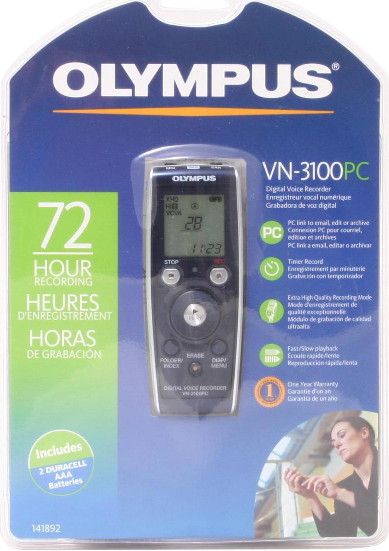 Main image of OLYMPUS VN-3100 PC USB PC Interface Digital Voice Recorder