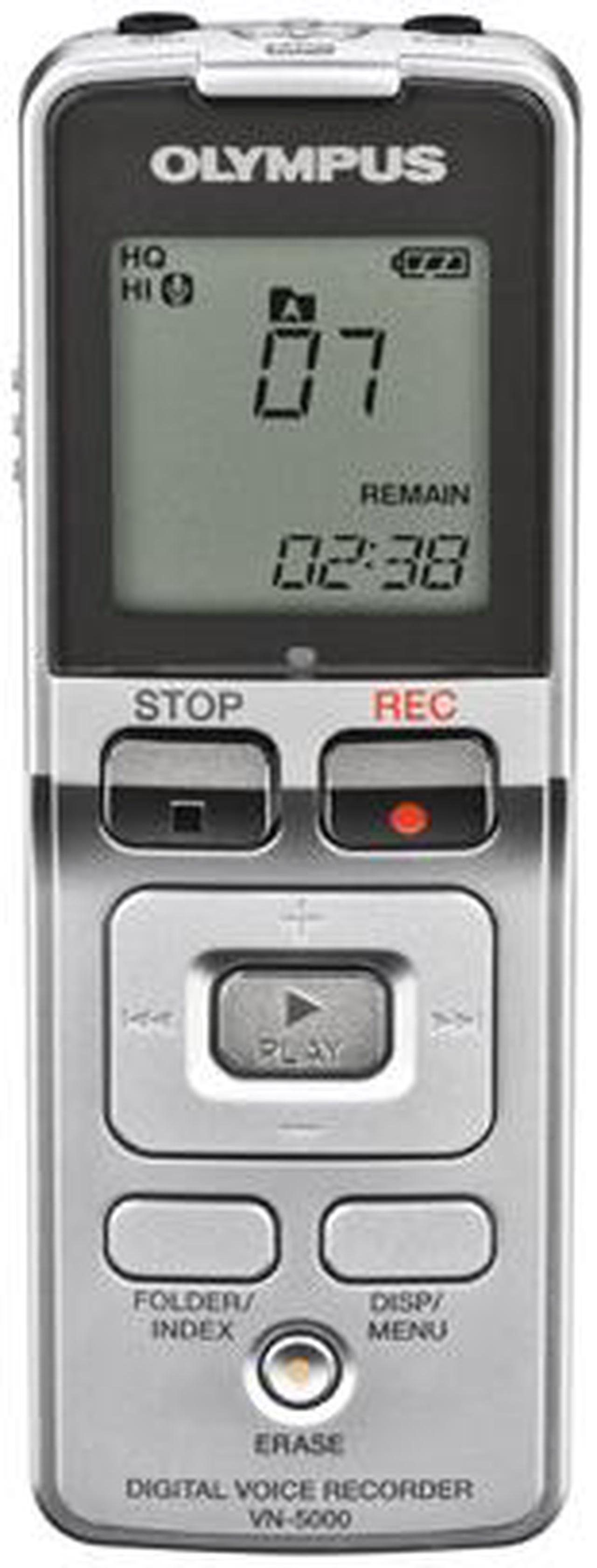 Alt view image 2 of 4 - OLYMPUS VN-5000 Digital Voice Recorder