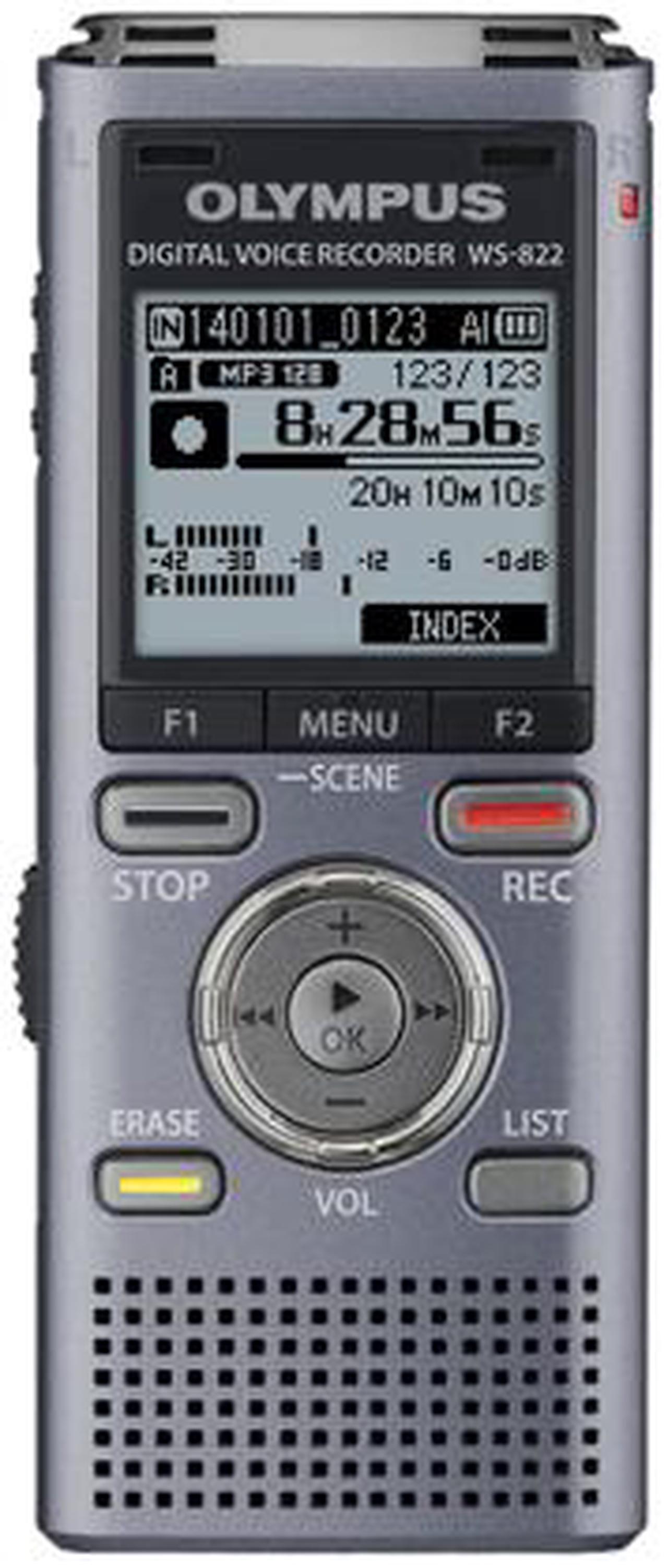 Alt view image 2 of 4 - Olympus WS-822 4GB Digital Voice Recorder
