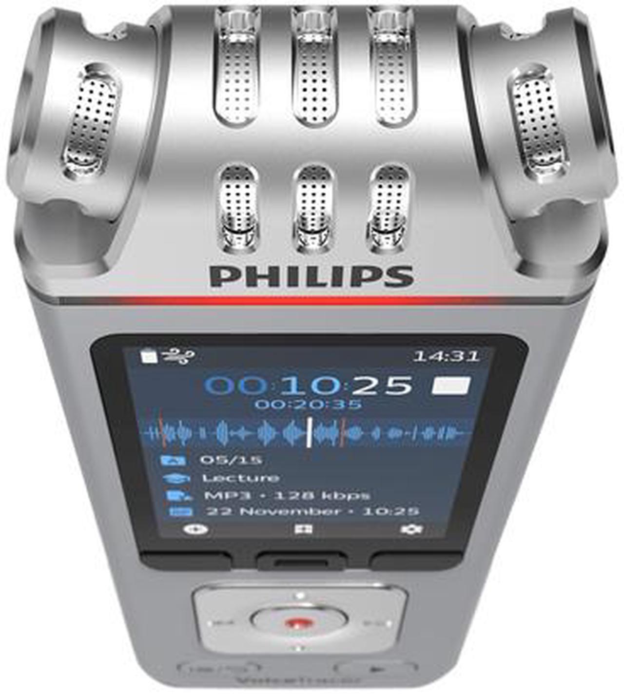 Alt view image 5 of 7 - Philips DVT4110 VoiceTracer Audio Recorder