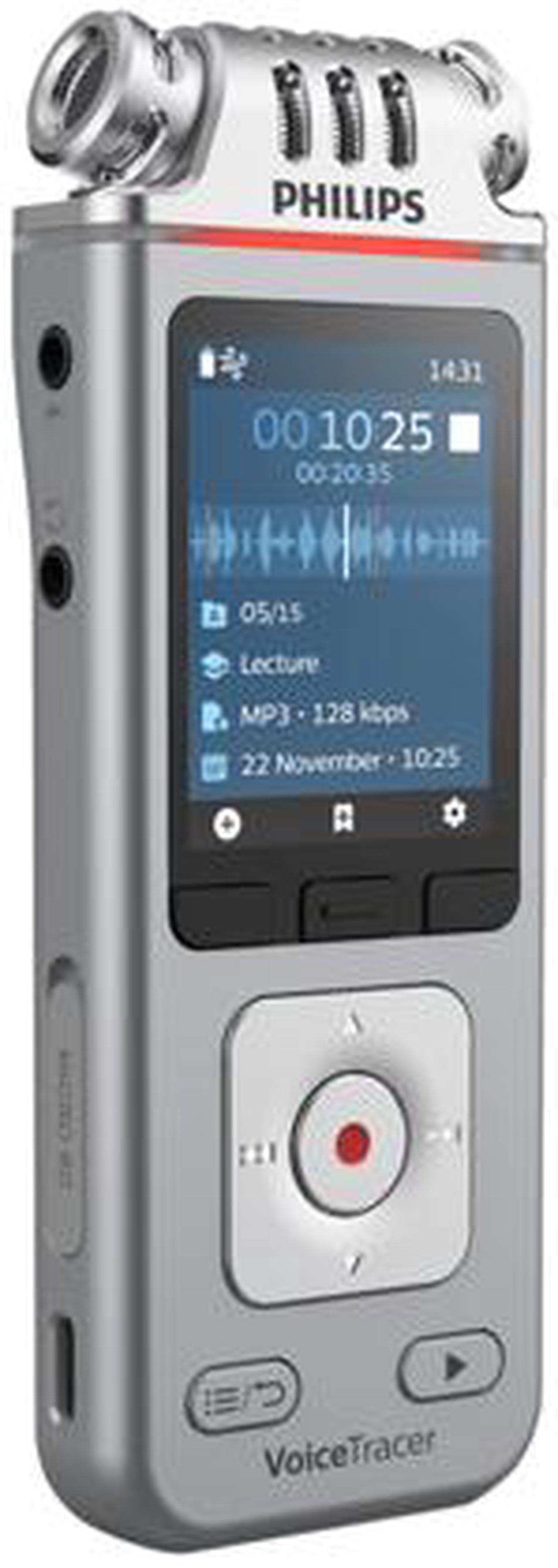 Alt view image 2 of 7 - Philips DVT4110 VoiceTracer Audio Recorder