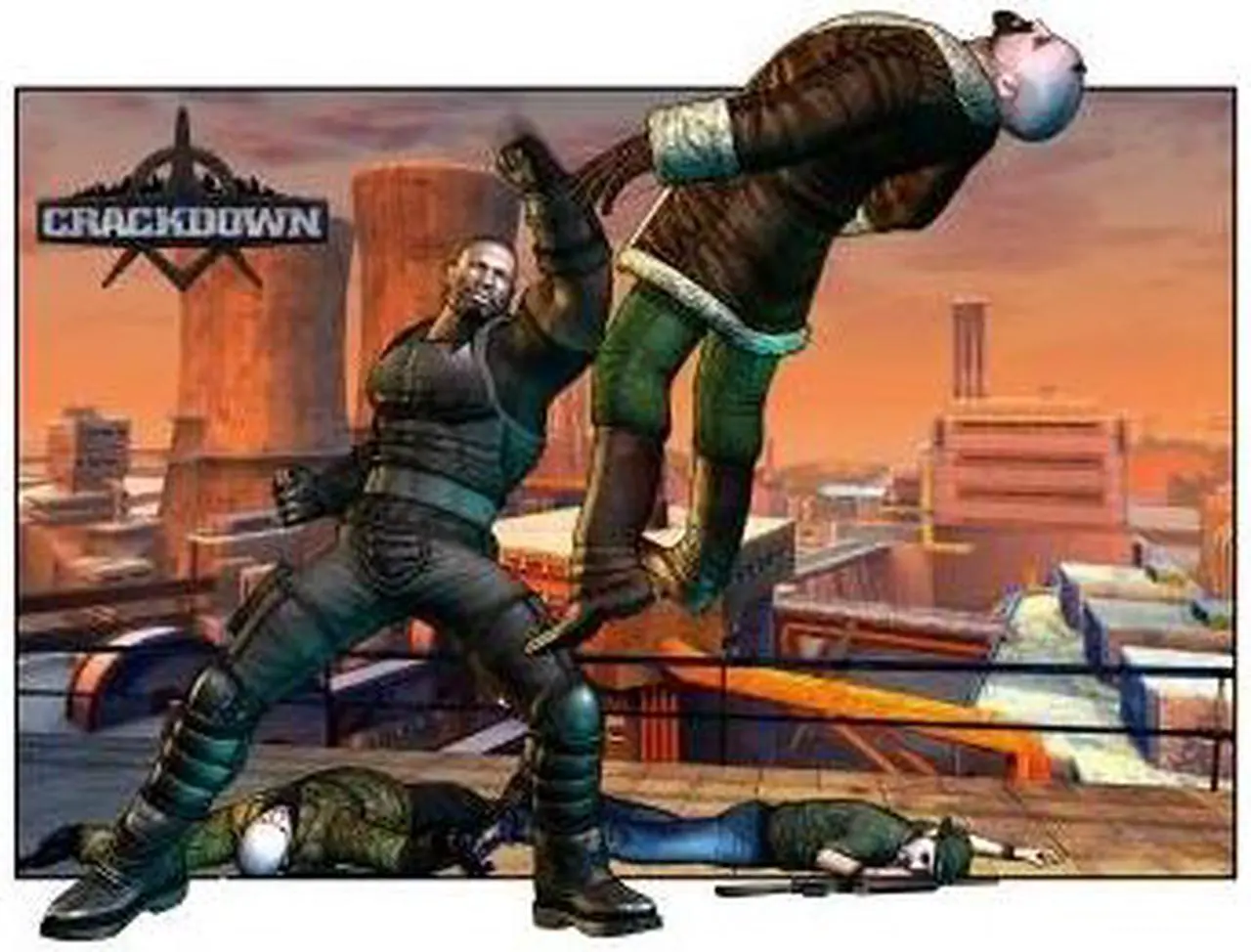 Alt view image 3 of 20 - Crackdown Xbox 360 Game