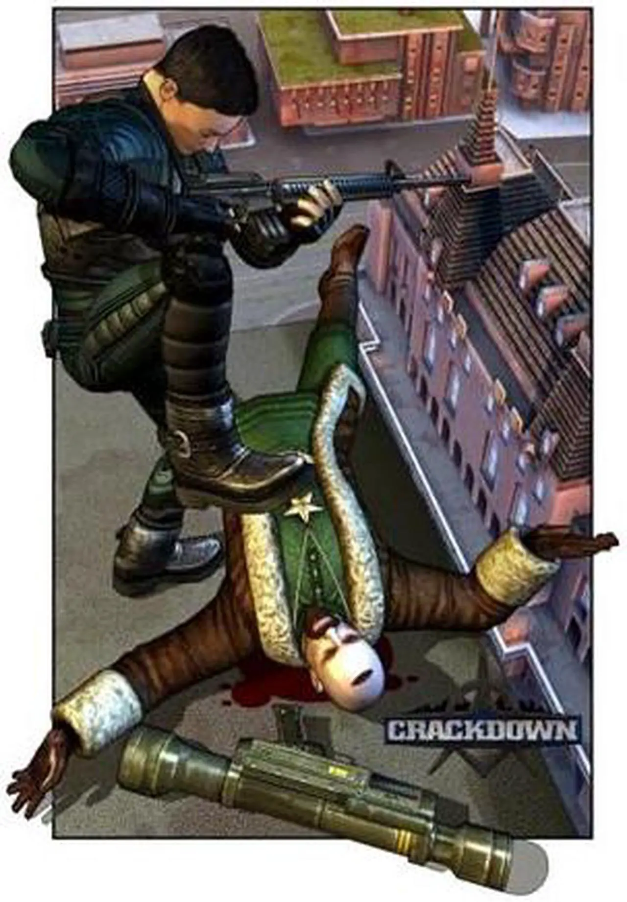Alt view image 4 of 20 - Crackdown Xbox 360 Game