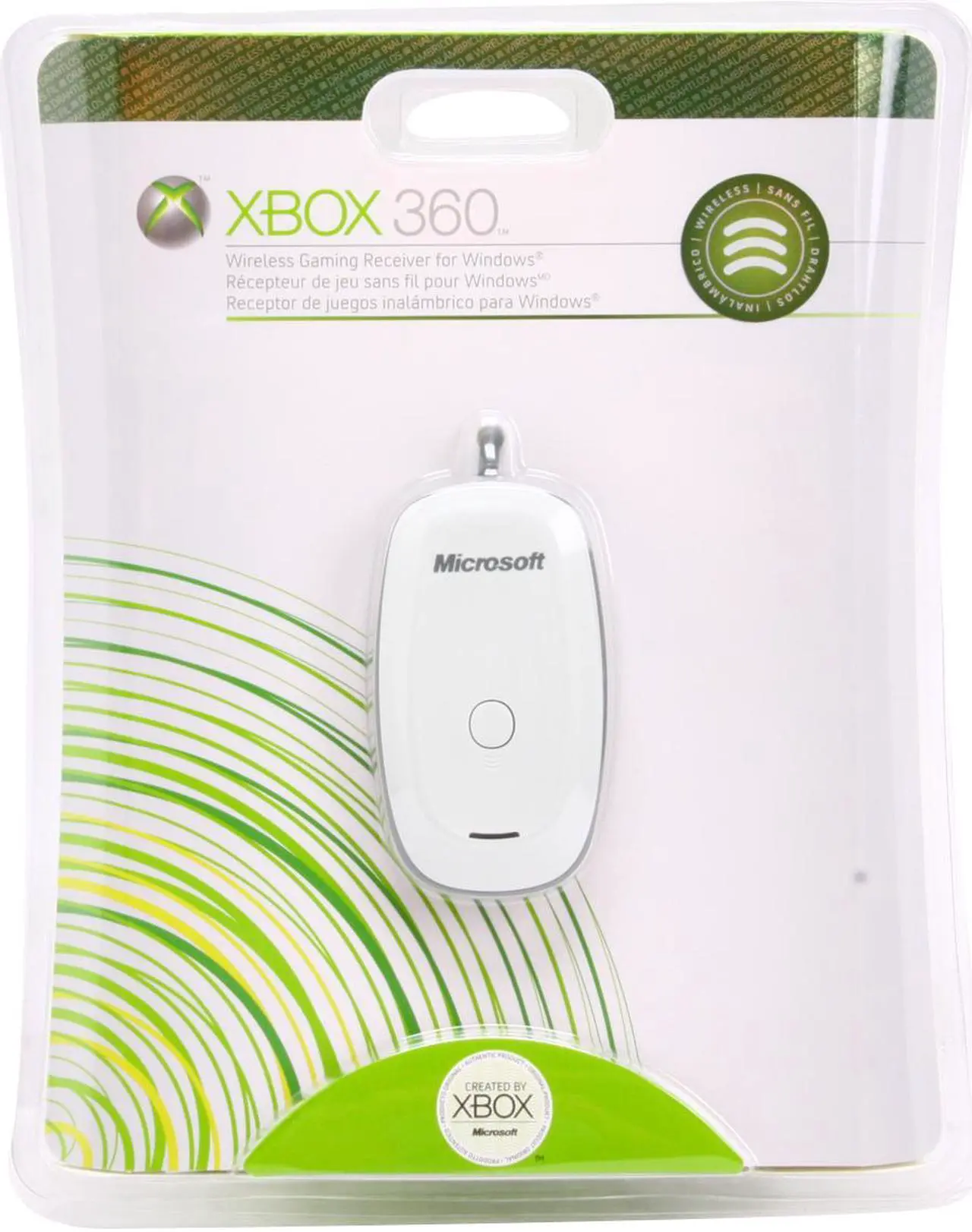 Alt view image 2 of 2 - Microsoft Xbox 360 Wireless Gaming Receiver for Windows