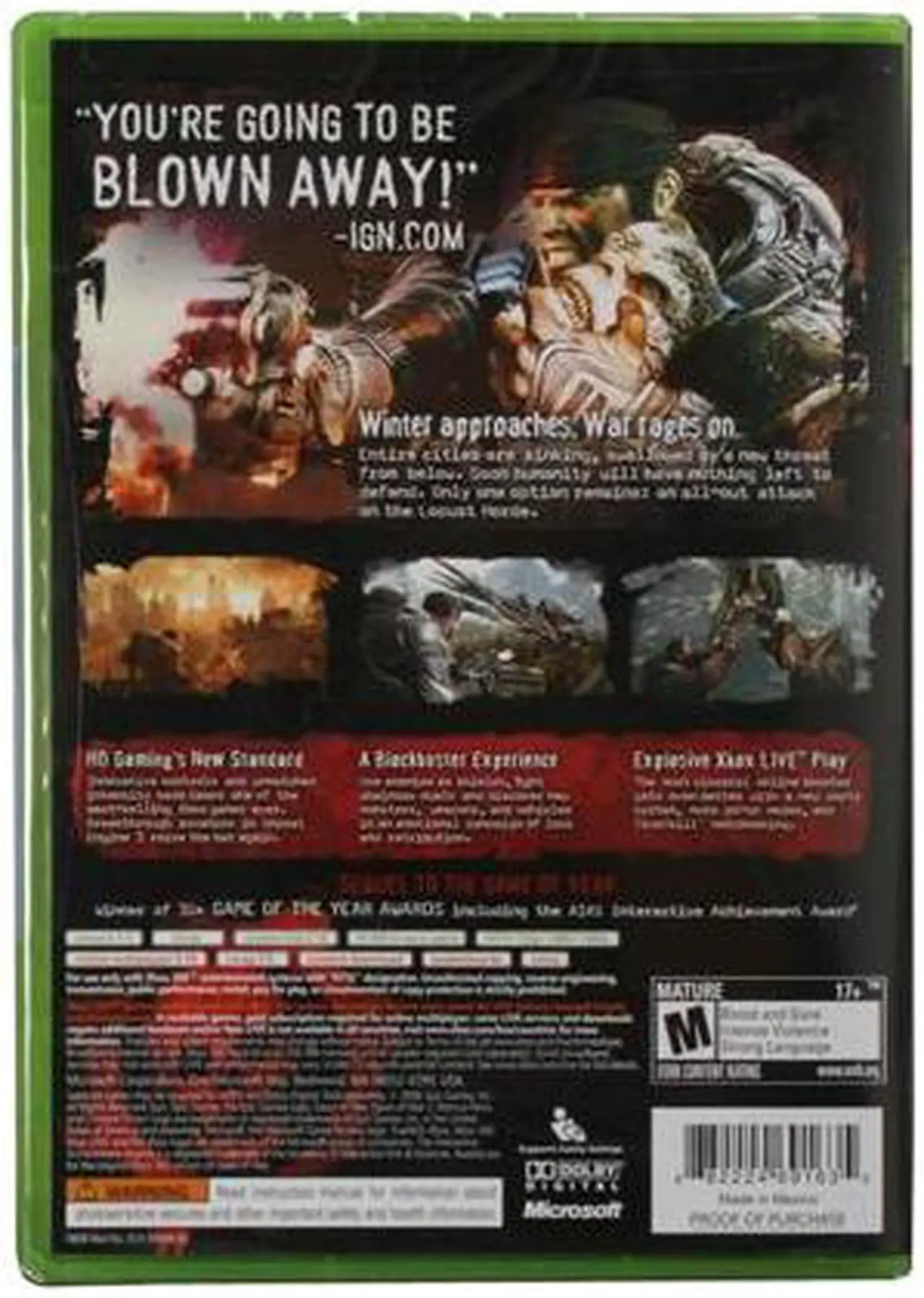 Alt view image 20 of 20 - Gears of War 2 Xbox 360 Game