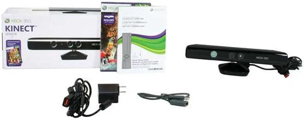 Alt view image 7 of 7 - Microsoft Kinect w/Kinect Adventures for XBOX 360