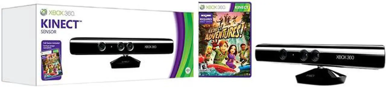 Main image of Microsoft Kinect w/Kinect Adventures for XBOX 360