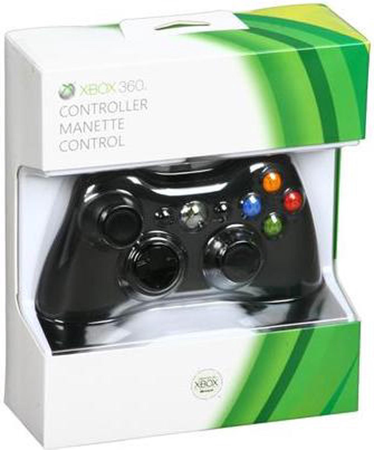 Xbox 360 Wired Controller Black/Glossy Black