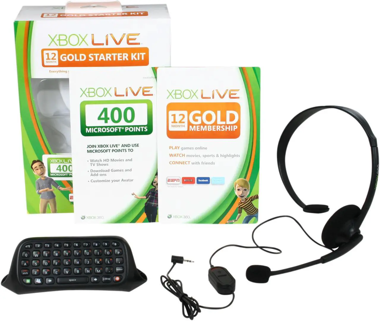 Main image of Microsoft XBOX Live 12 Month Gold Starter Pack