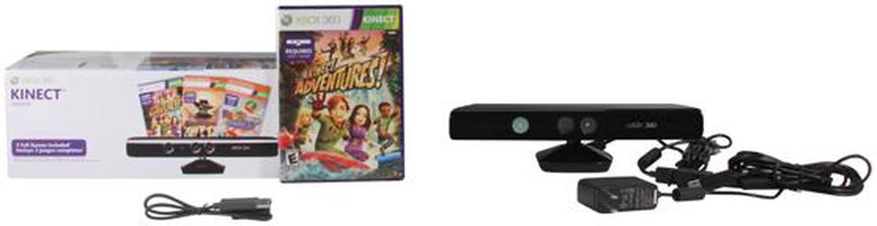 Alt view image 6 of 6 - Microsoft Xbox 360 Kinect Sensor Bundle w/Gunstringer and Fruit Ninja Kinect