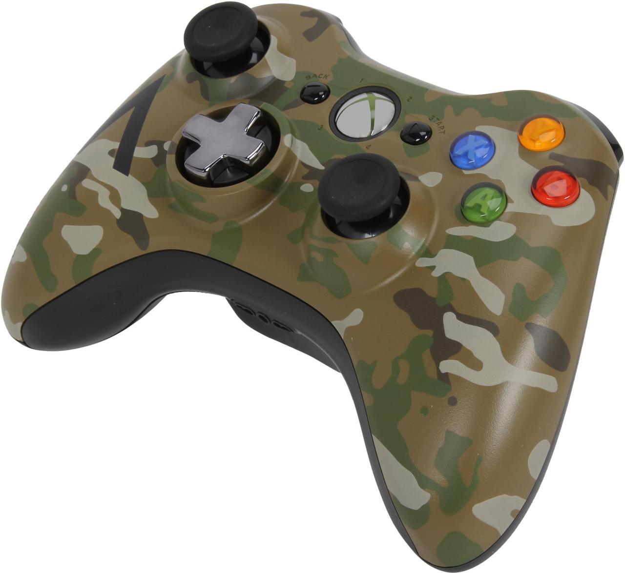 Main image of Microsoft Xbox 360 Special Edition Camouflage Wireless Controller