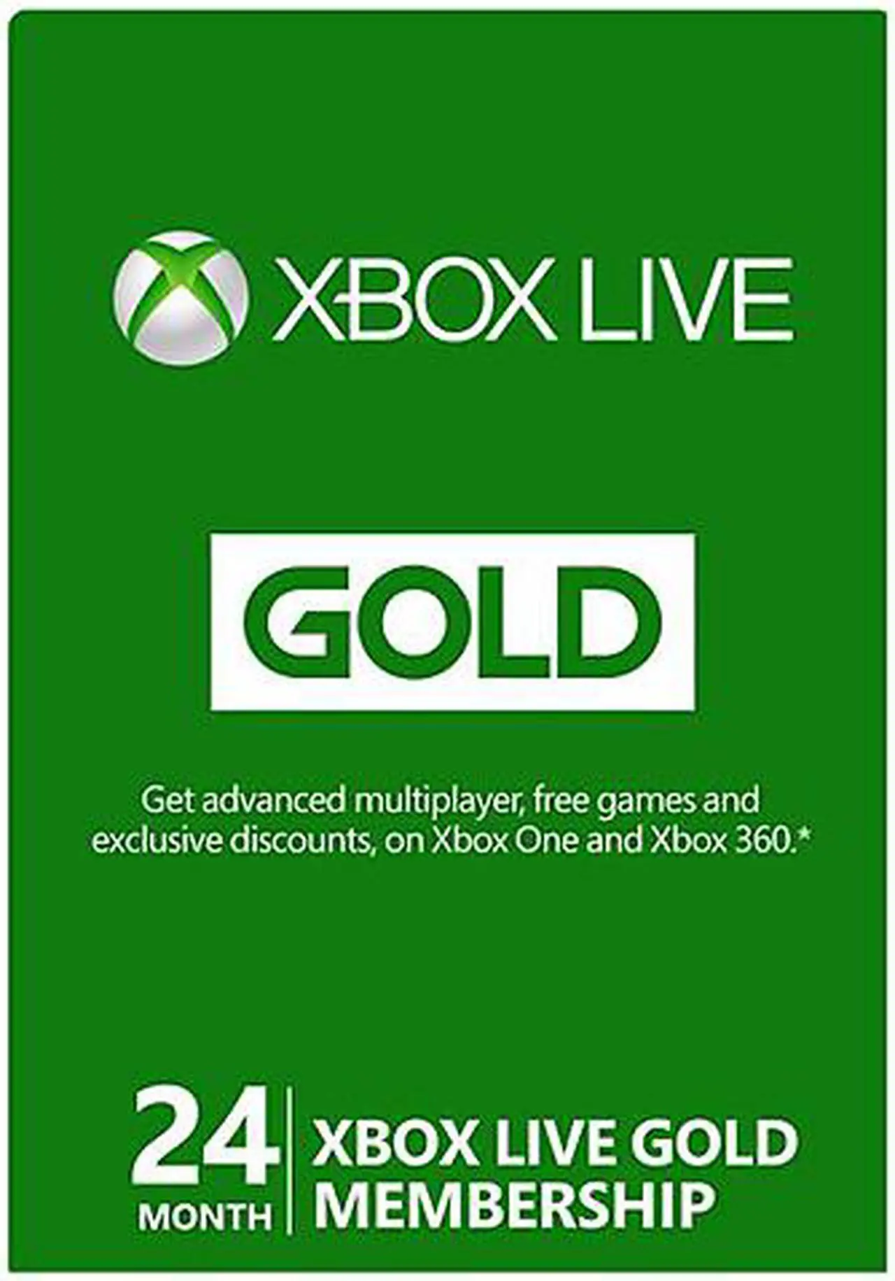 Main image of Xbox LIVE 24 Month Gold Membership (Digital Code)
