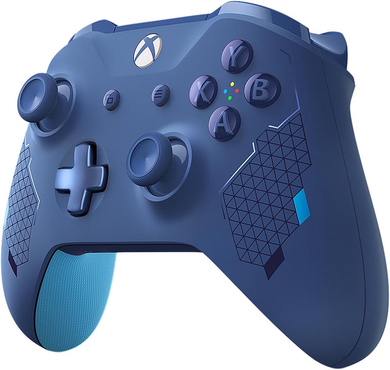 Alt view image 2 of 4 - Microsoft Xbox Wireless Controller - Sport Blue Special Edition