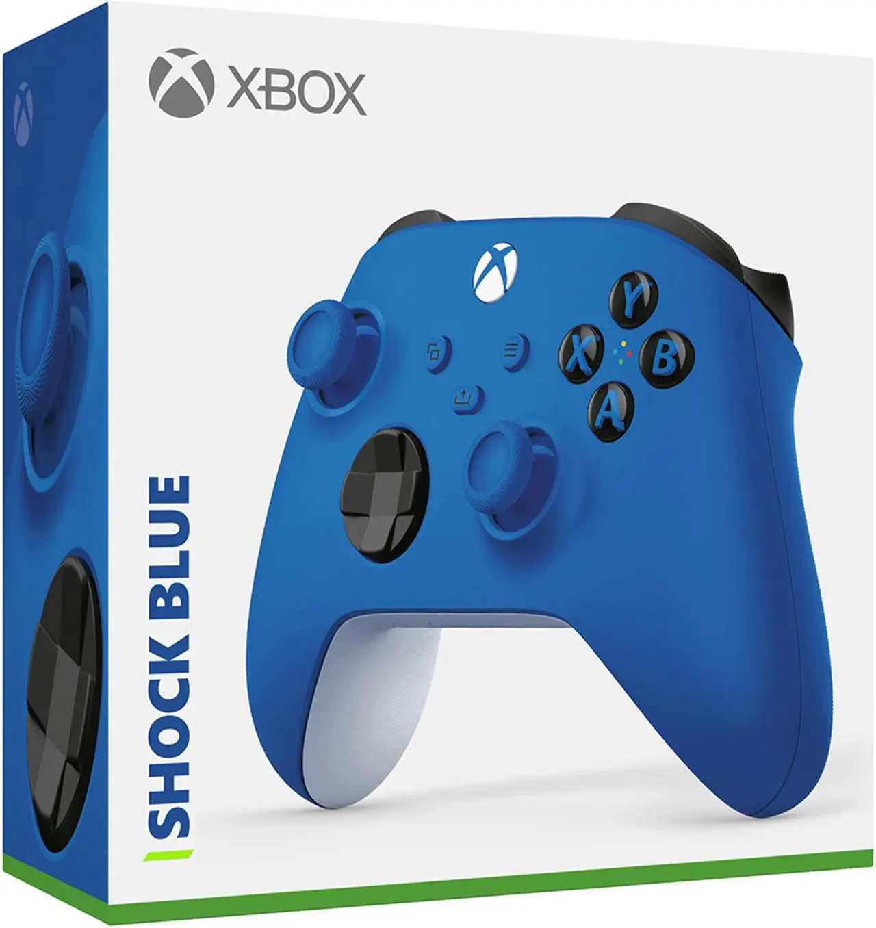Alt view image 4 of 5 - Xbox Wireless Controller - Shock Blue