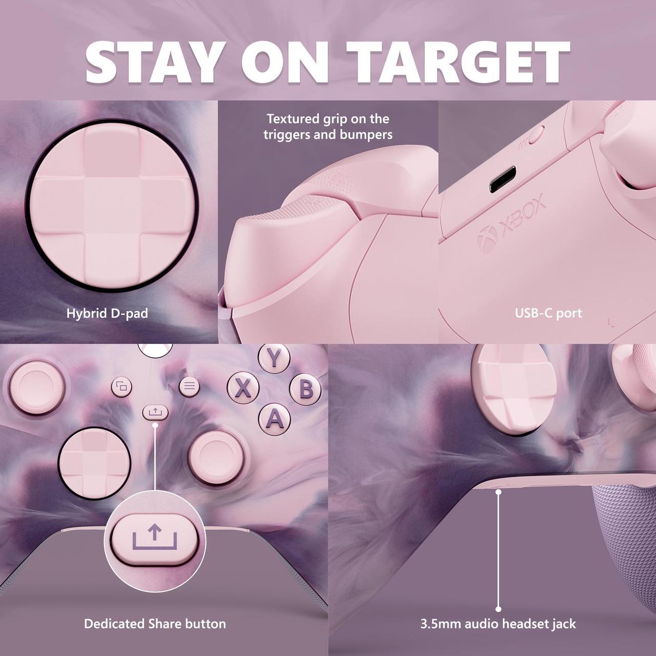 Alt view image 14 of 16 - Xbox Wireless Controller - Dream Cloud Vapor