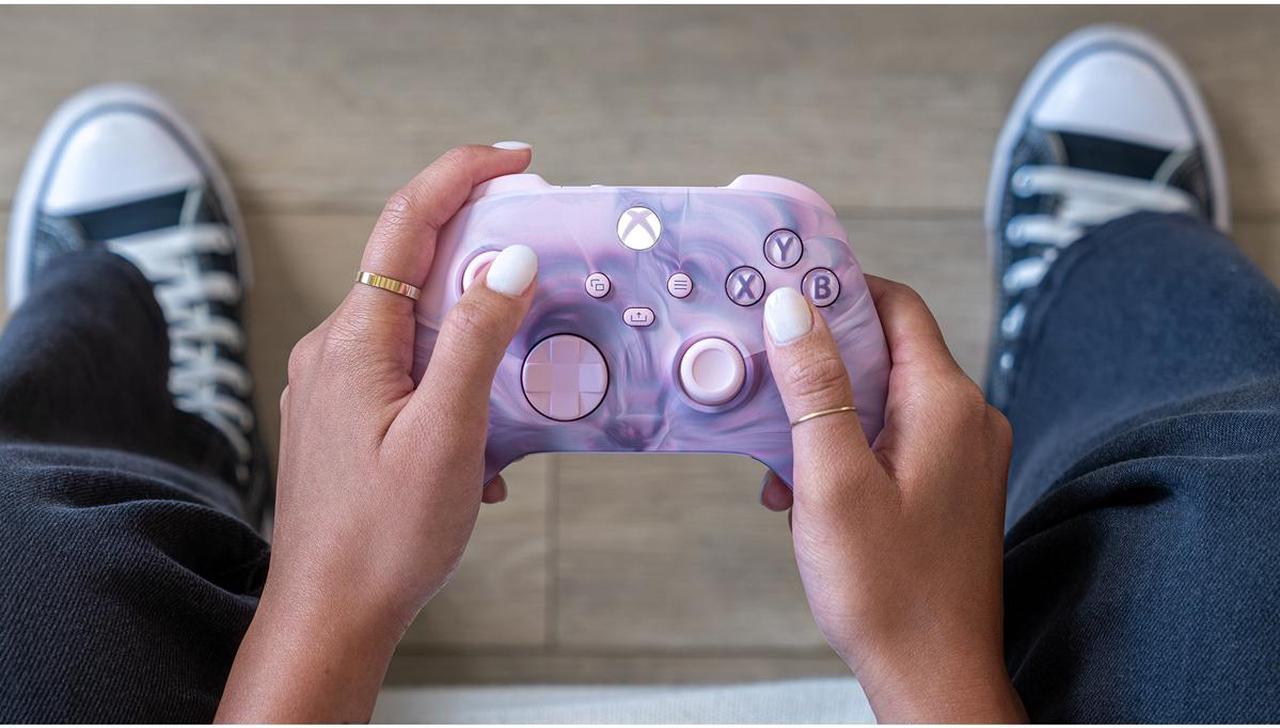 Alt view image 7 of 16 - Xbox Wireless Controller - Dream Cloud Vapor