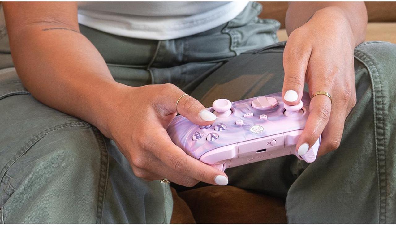 Alt view image 12 of 16 - Xbox Wireless Controller - Dream Cloud Vapor