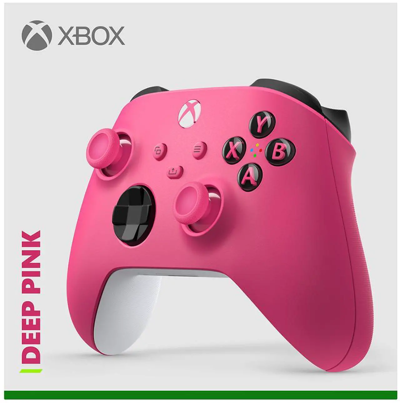 Alt view image 2 of 3 - Xbox Wireless Controller - Deep Pink for Xbox Series X|S, Xbox One, and Windows Devices