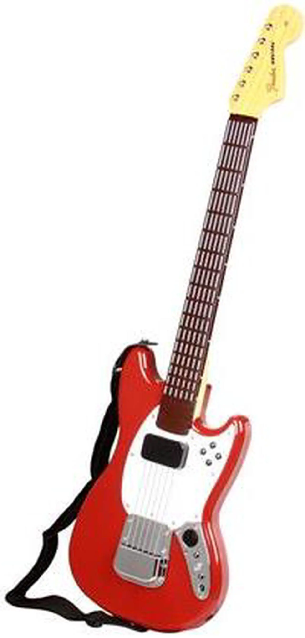 Main image of Mad Catz Xbox 360 Rock Band 3 Wireless Mustang Guitar Controller Red