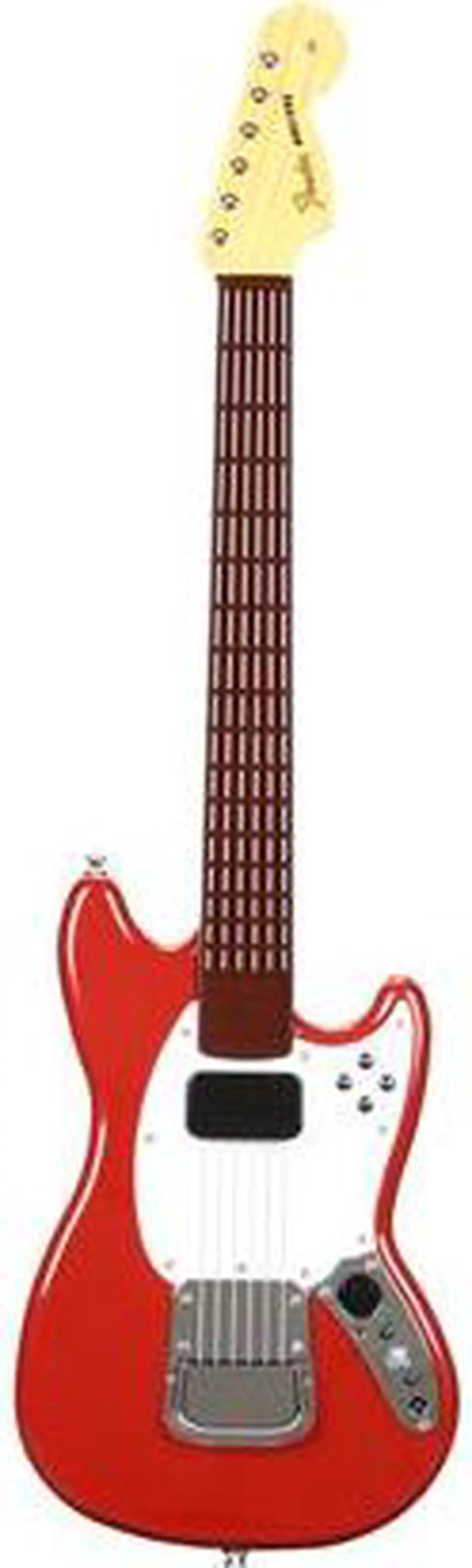 Alt view image 2 of 7 - Mad Catz Xbox 360 Rock Band 3 Wireless Mustang Guitar Controller Red