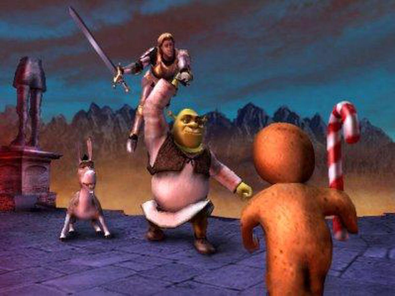 Alt view image 3 of 18 - Shrek Superslam XBOX game Activision