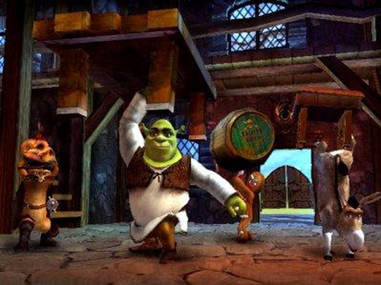Alt view image 15 of 18 - Shrek Superslam XBOX game Activision