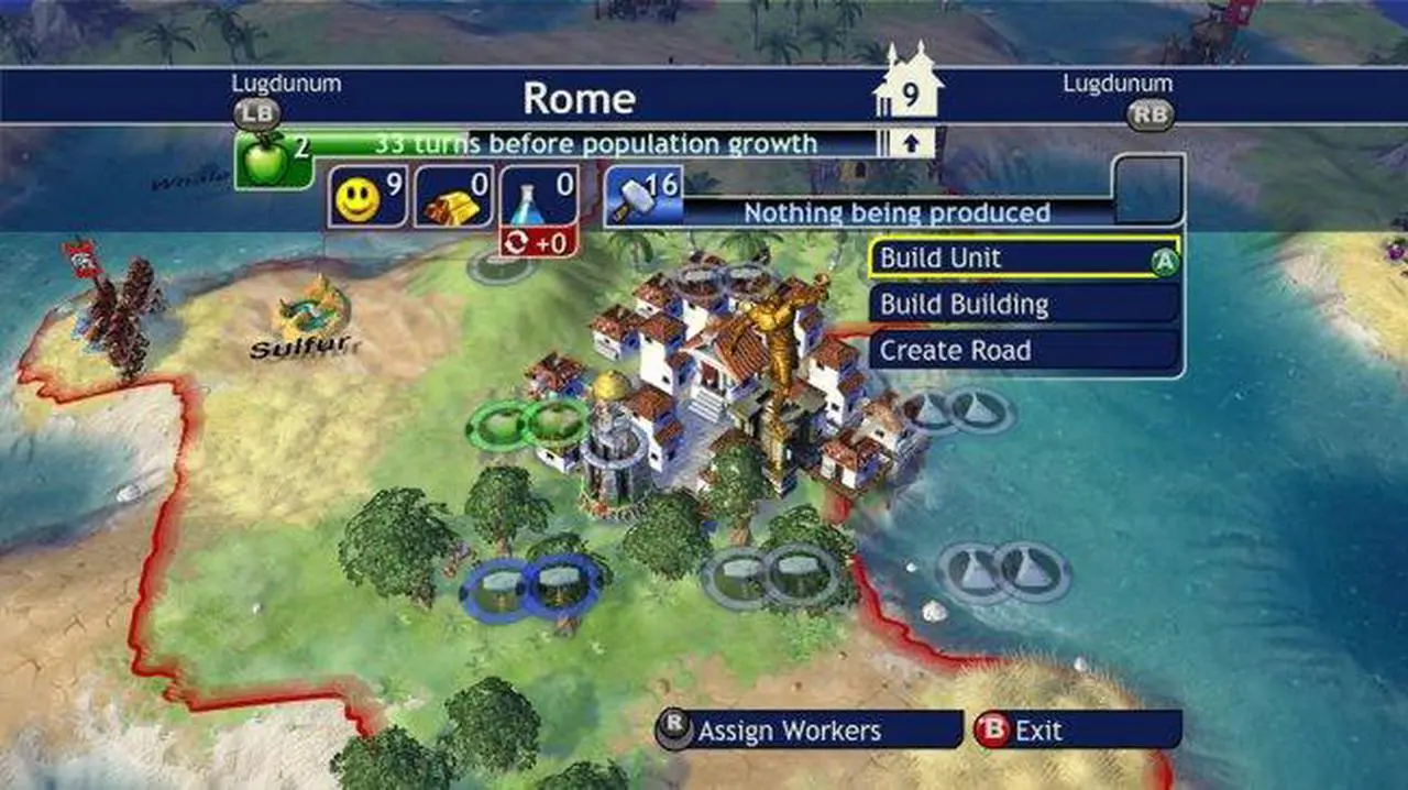 Alt view image 6 of 20 - Sid Meier's Civilization Revolution Xbox 360 Game
