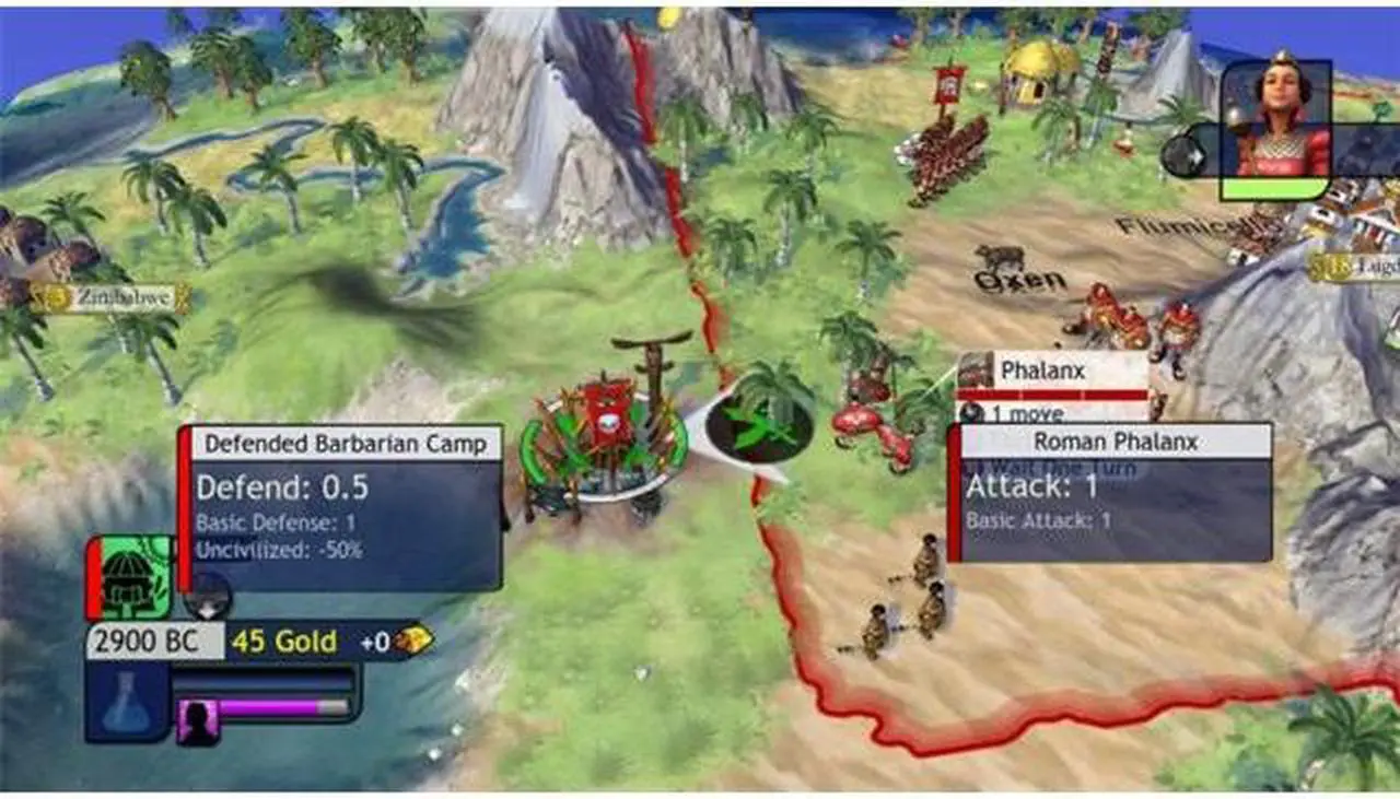 Alt view image 7 of 20 - Sid Meier's Civilization Revolution Xbox 360 Game