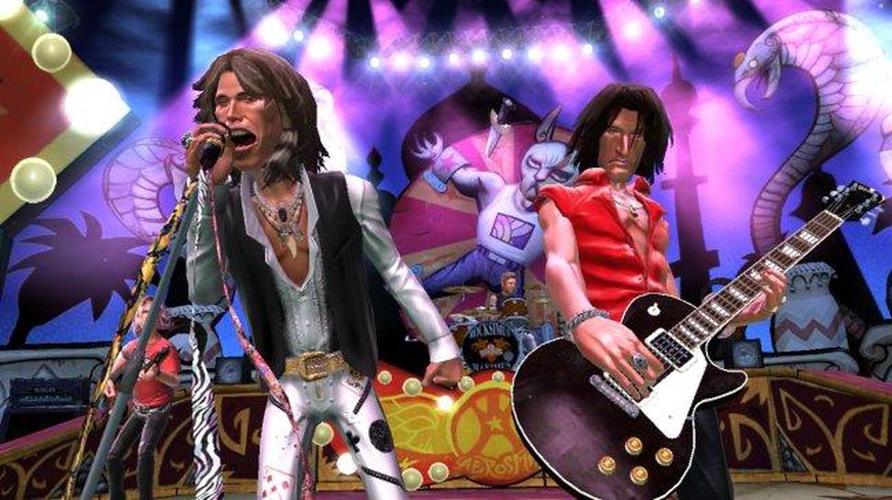 Alt view image 2 of 20 - Guitar Hero Aerosmith Bundle for Xbox 360 Activision