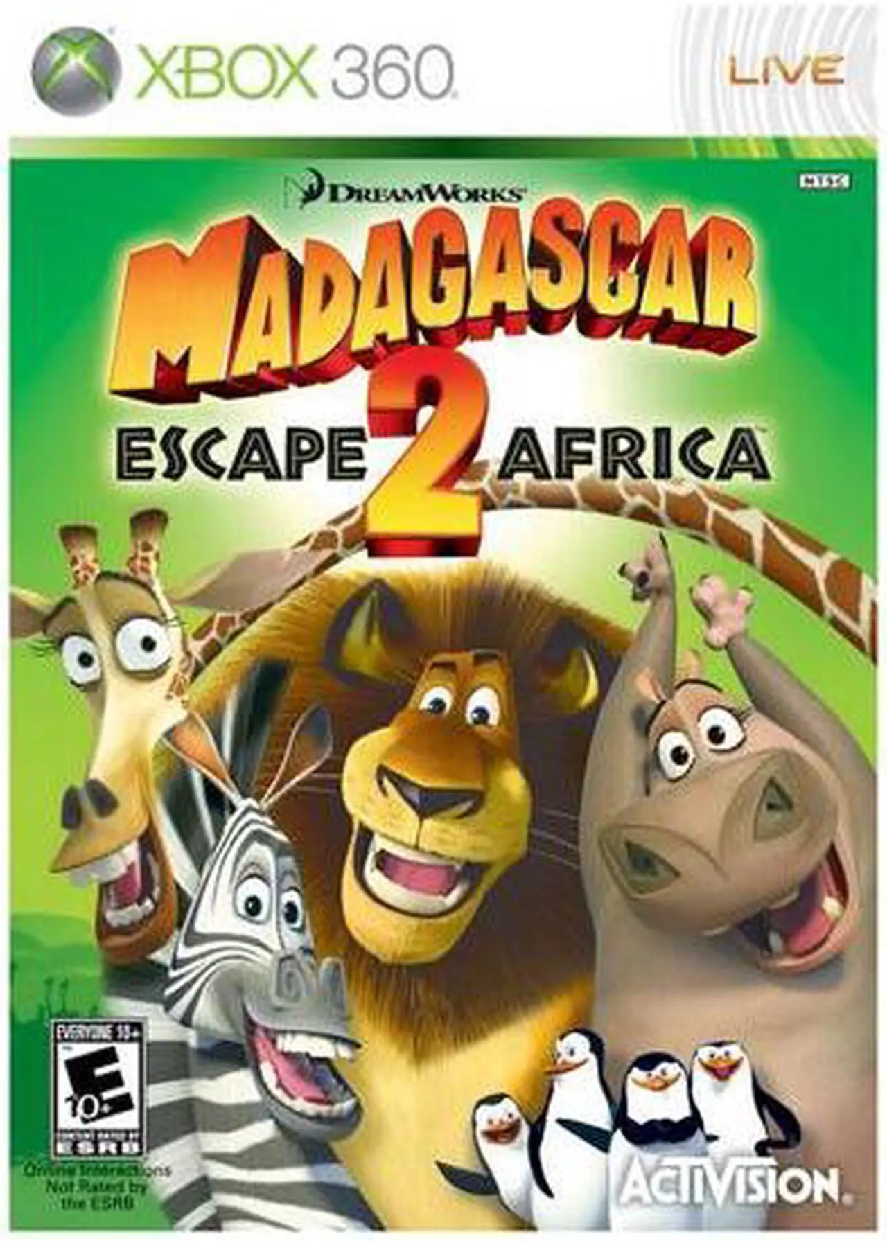 Main image of Madagascar: Escape 2 Africa Xbox 360 Game
