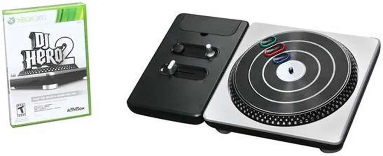Main image of DJ Hero 2 Turntable Bundle Xbox 360 Game