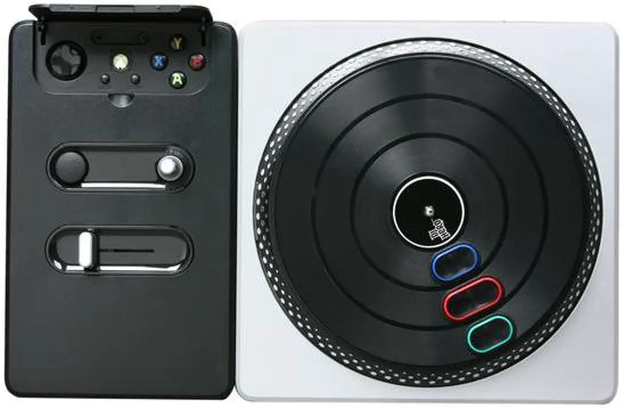 Alt view image 4 of 5 - DJ Hero 2 Turntable Bundle Xbox 360 Game
