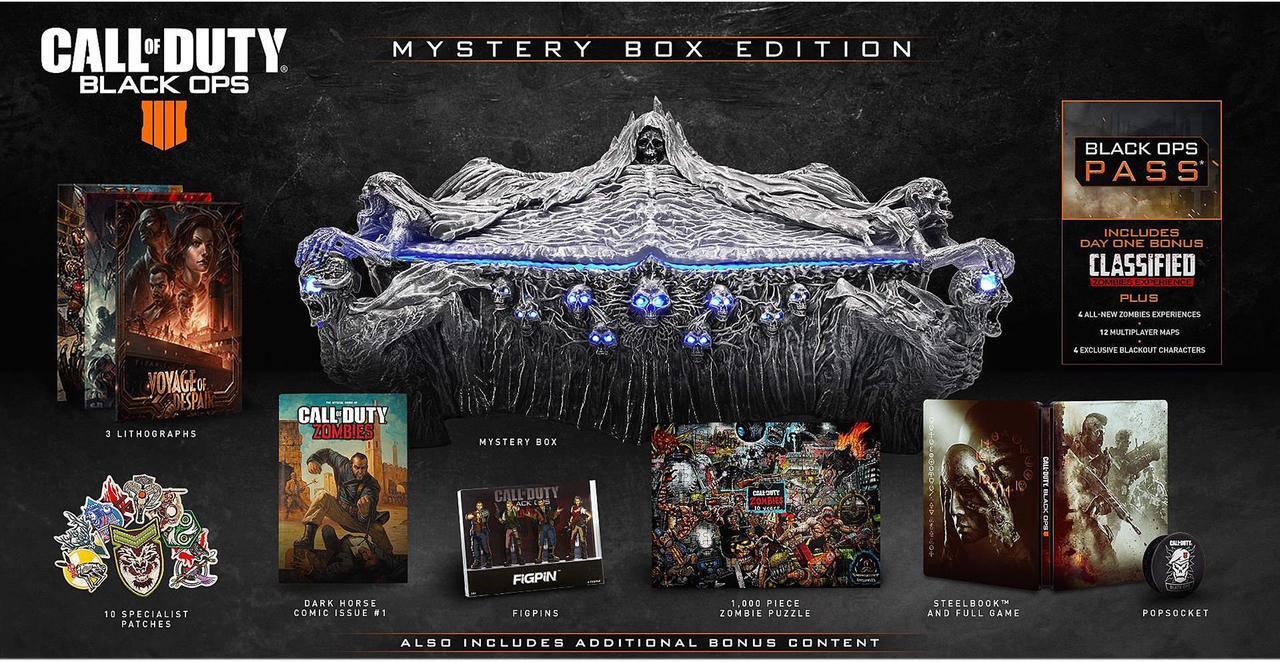 Main image of Call Of Duty Black Ops 4 Collectors Edition (console not included) - PlayStation 4
